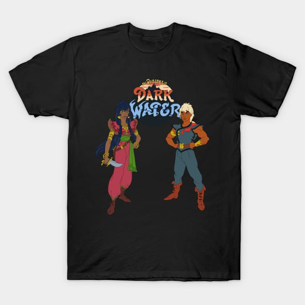 Pirates of Dark Water Tula and Ren T-Shirt by GoneawayGames